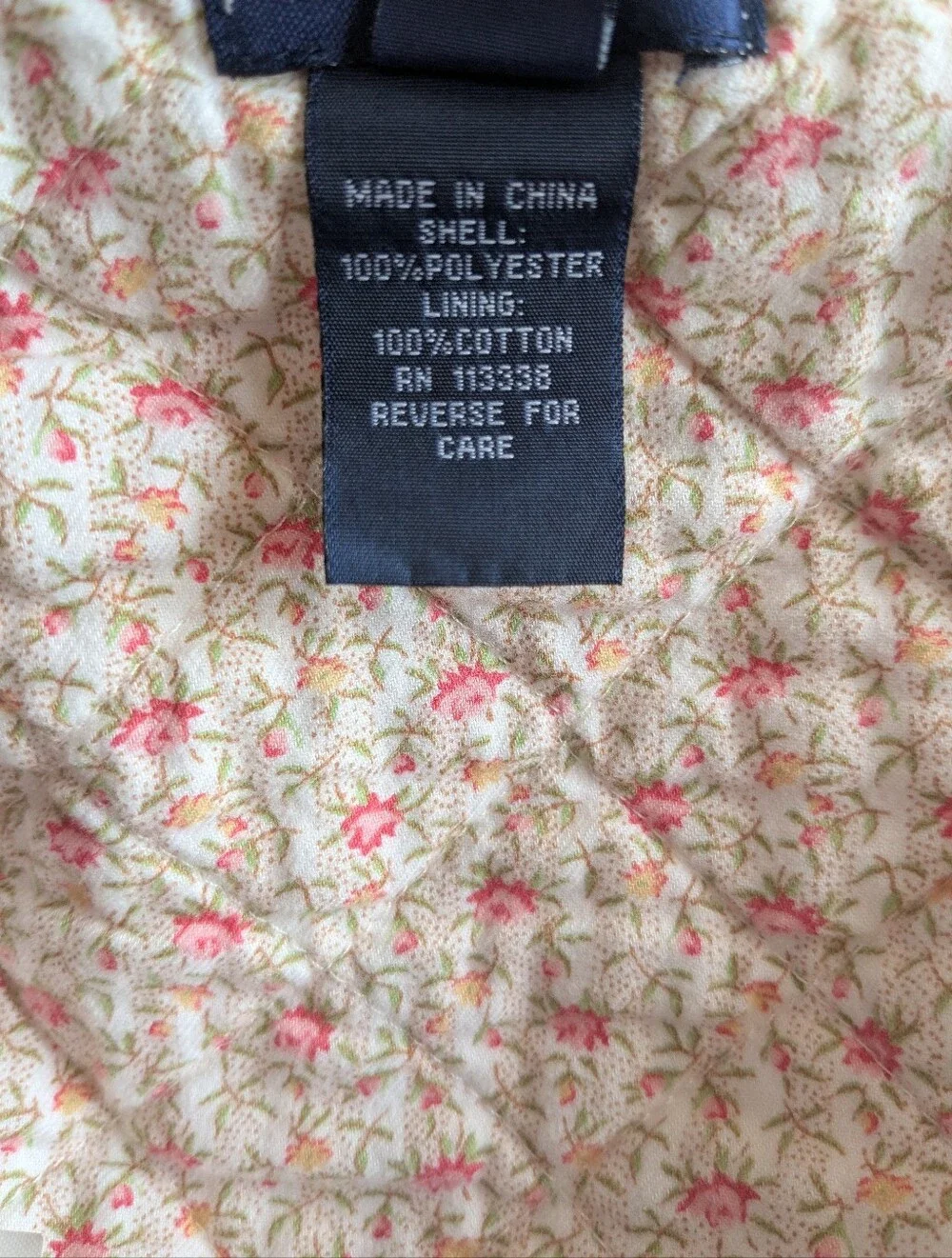 Ralph Lauren Baby Girl's Quilted Dress Size 9 Months Pink